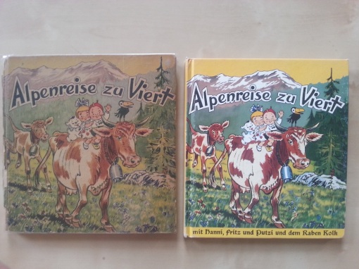 Putzi Buch Alpenreise zu Viert